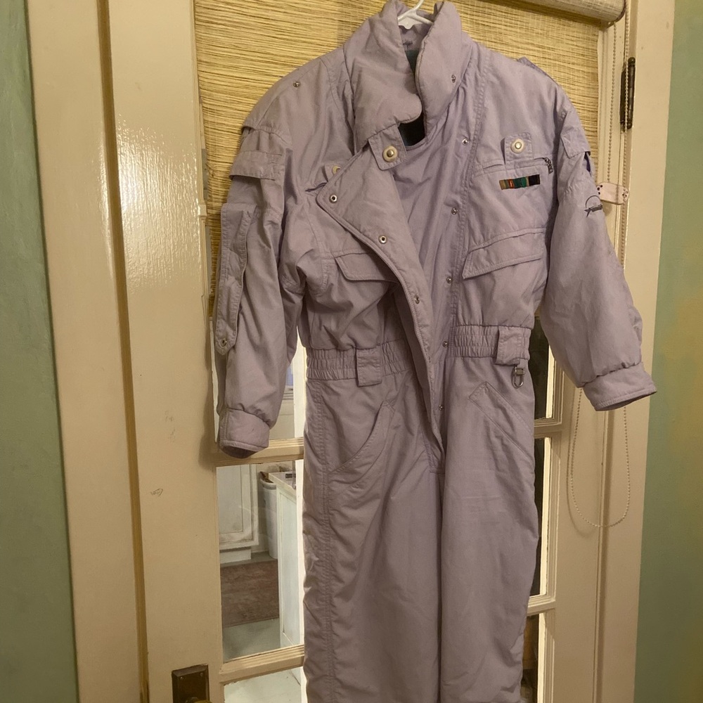 VINTAGE BOGNER SKI SUIT IN LAVENDER
